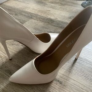 Boohoo White Court Shoes